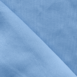 Ткань Кашкорсе, 420гм/2, 110см, цвет Светло-Голубой (на отрез)  в Комсомольске-на-Амуре
