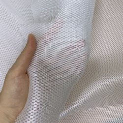 Сетка 3D трехслойная Air mesh 160 гр/м2,  Белый   в Комсомольске-на-Амуре