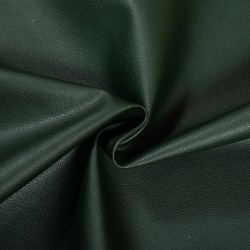 Эко кожа (Искусственная кожа), цвет Темно-Зеленый (на отрез)  в Комсомольске-на-Амуре